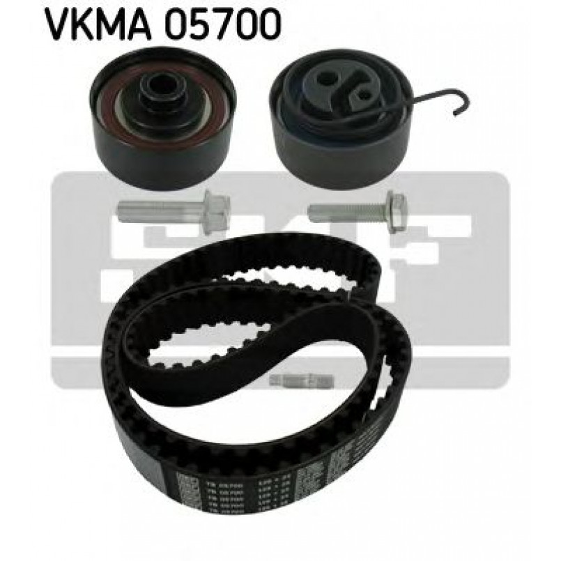 VKMA 05700 SKF Комплект ГРМ (ремінь + ролик)